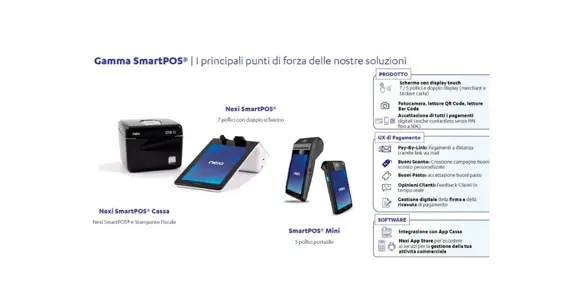 Linea SmartPOS di NEXI: Il POS innovativo per accettare pagamenti